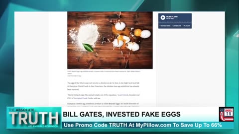 BILL GATES INVESTED IN FAKE EGGS BEFORE SHORTAGES BEGAN