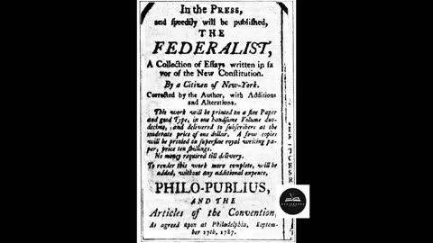 Federalist Paper No. 1