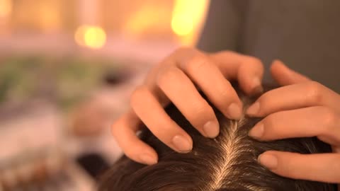 [ASMR] Intensive Scalp Care with Bioxcin Quantum Hair Serum | No Talking