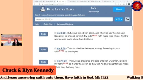 GodIsReal: 11-21-22 Walking by Faith Day 14 - Pastor Chuck Kennedy