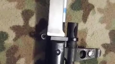 AK47 CCCP Folding Auto Bayonet
