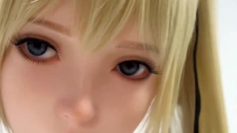 Open Mouth Marie Rose Sex Doll with Movable Jaw. DOA Dead or Alive Cosplay Marie Rose Silicone Doll!