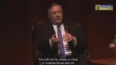 ‼️ MIKE POMPEO: "I WAS THE CIA DIRECTOR - WE LIED, WE CHEATED, WE STOLE"