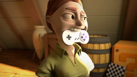 Funny animated story about mother and son relationship GLUED 🎮 #animated #cartoon #shortfilm