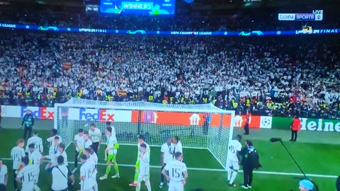 Reacción real Madrid Champions 😃😃