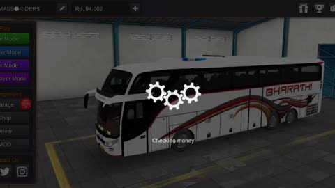 Op gameplay in bus simulator indonesia 【part-1】 TELUGU @u_lost_gaming5406