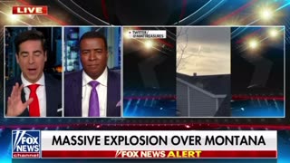 Massive explosion in Montana