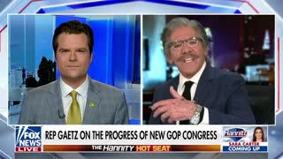 Matt Gaetz and Geraldo Rivera spar on the progress of the new GOP congress