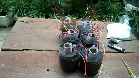 How to make Salt water battery lamp 12 volts free energy