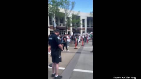 Hilarious Video Shows Conservative And Liberal Protesters Chanting “F** Joe Biden”