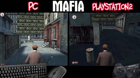 Mafia (2002): PC vs PS2 Walkthrough - Running Man