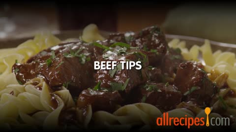 How to Make Beef Tips Beef Recipes Allrecipes.com