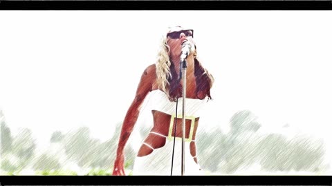 Miley Cyrus Endless Summer Vacation Backyard Sessions Jaded 2023 1080p drawing effect