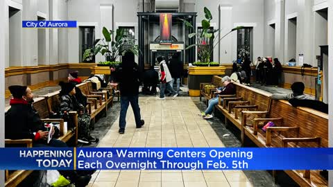 Aurora opening week-long warming center tonight