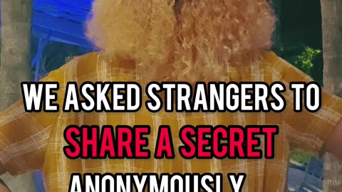 People Share Their Secret Anonymously… 🌹 #shortsvideo #secret #realstories