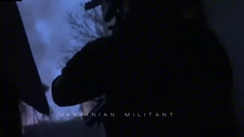 Incredible Combat Footage from Ukrainian Militant