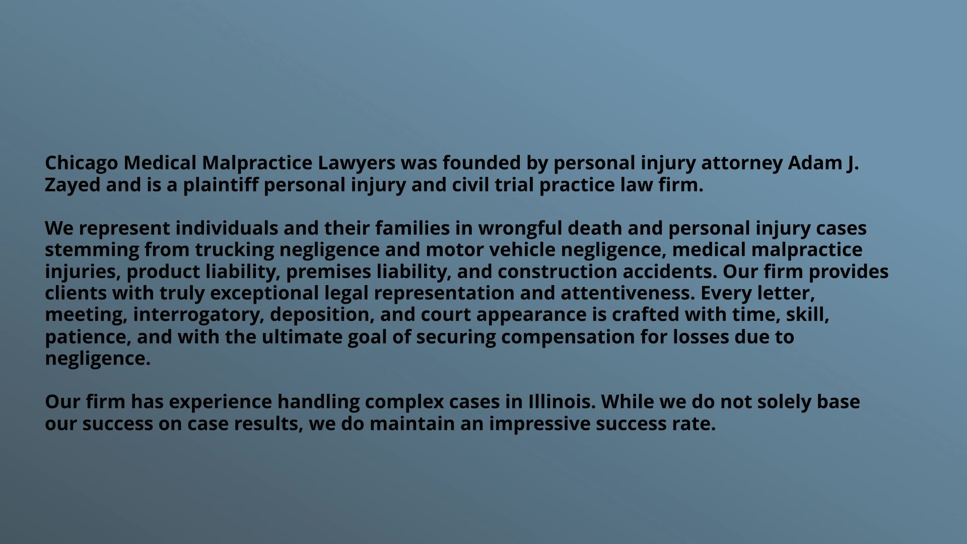 Chicago Personal Injury Attorneys