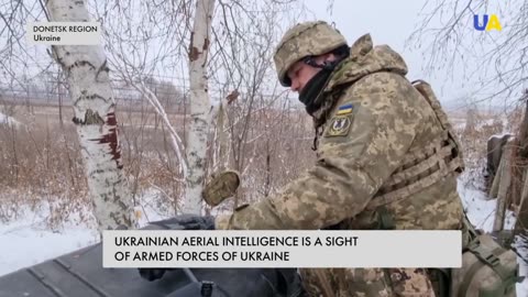 UAVs help the Ukrainian military conduct reconnaissance in the front lines of the East of Ukraine