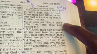 chosen ones psalm 30_2 lord my God, i called to you for help, and you healed me!