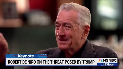 USA: Robert De Niro compares Donald Trump to Hitler!