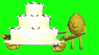 Happy Birthday Lemon | Green Screen