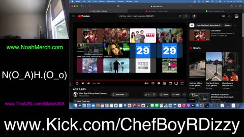 Chef Boy R Dizzy VLOG: @KickStreaming (O_o) #April #26 #2024 (O_o) www.Kick.com/ChefBoyRDizzy