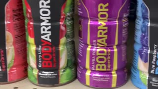 Which Favor Of Body Armor Sports Drink Do You Like My Friend?