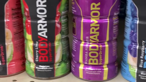 Which Favor Of Body Armor Sports Drink Do You Like My Friend?