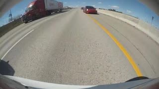 Road Rage Incident Over Left Lane Camping