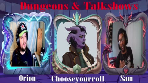 Dungeons & Talkshows: Ep 59 Pick A Role ft: ChooseYourRoll