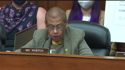 Democrat Eleanor Holmes Norton accuses Republicans of a "taxpayer-funded expedition to attack their political rivals, and they’re feeding the flames of conspiracy in the process"