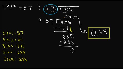 How do we DIVIDE Decimals? - A Lot of Practice Examples in this Video!