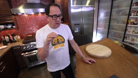 Baked Brie with Shiitakes SAM THE COOKING GUY