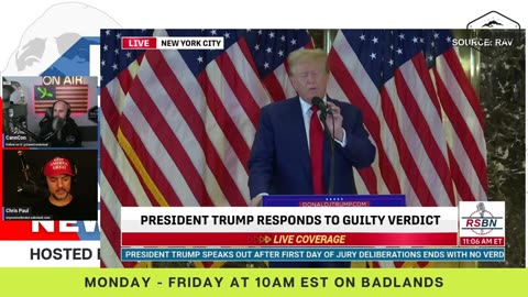 Badlands Daily and Trump Press Conference - Friday May 31, 2024