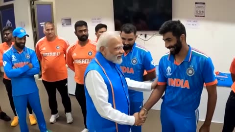 Modi reaction to cricketer