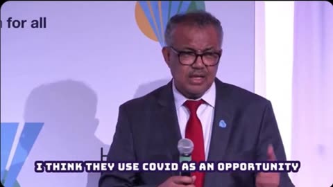 Tedros Announces a Need to Get More Aggressive Against Anti-Vaxxers