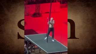 Male stripper is invited at a men's conference arranged as a church to perform- madness