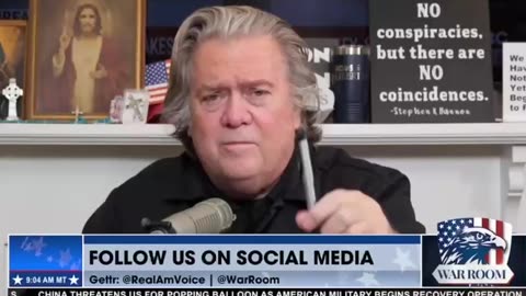 STEVE BANNON: Patriots and TRAITORS—no middle ground!