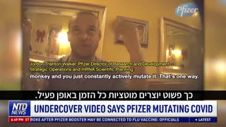 חיסוני פייזר: סרטון שצולם במצלמה נסתרת מעורר סערה