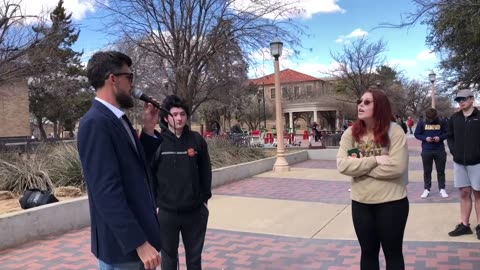 Street preacher gives shout out to his wife