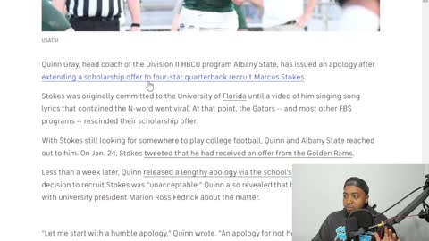 HBCU RESCINDS Scholarship Offer To White Quarterback Who Said The N Word After WOKE Mob BACKLASH!