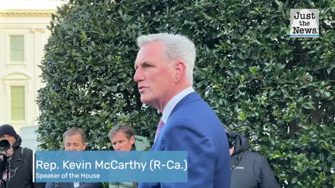 McCarthy after meeting with Biden: want "sensible, responsible ability to raise the debt ceiling"