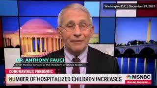 Fauci Finally Admits There is an Overcounting of Children Hospitalized Due to COVID