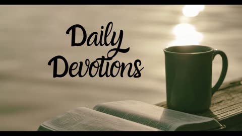 Confidence in Prayer - Matthew 7.7-11 - Daily Devotional Audio