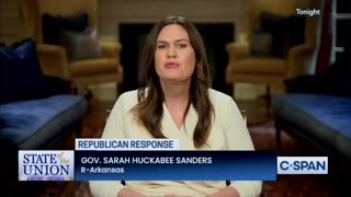 Sarah Huckabee Sanders Knocks It Out of the Park with SOTU Response