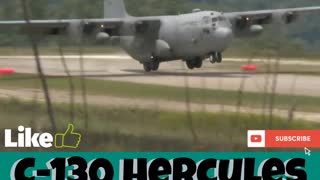 C-130 Hercules Landing 🛬