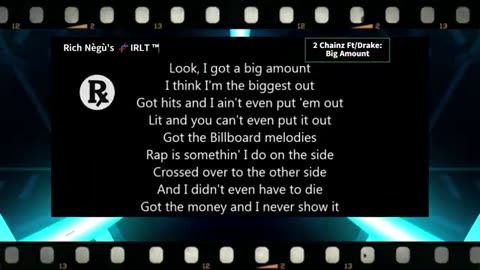 2 Chainz ft Drake Big Amount with lyrics