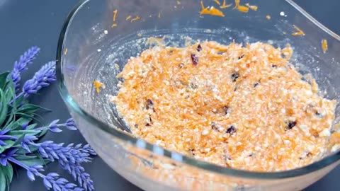 Diet carrot quark cake without flour and sugar! Healthy and tasty