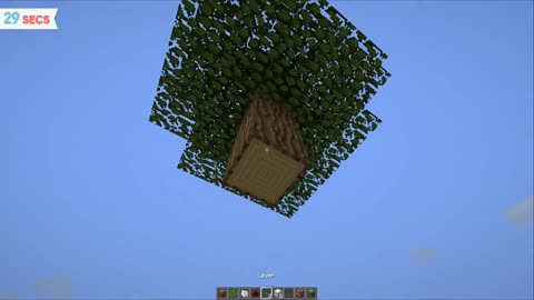 Minecraft: The Simple Tree Bomb Trap
