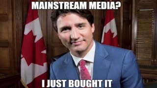 Justin Castro Trudeau brags about paying off the Mainstream media.